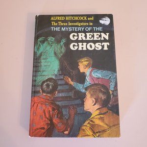 3 Investigators Mystery Series Alfred Hitchcock 1965 Mystery Green Ghost Book HC